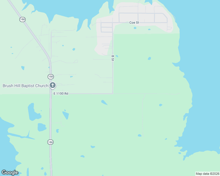 map of restaurants, bars, coffee shops, grocery stores, and more near B Street in Eufaula