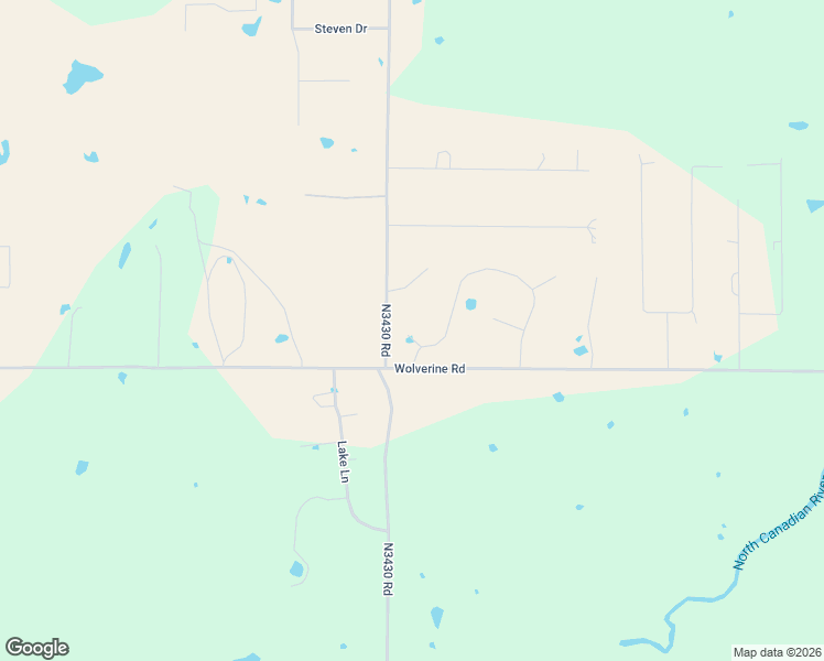 map of restaurants, bars, coffee shops, grocery stores, and more near 8210 North Bryan Avenue in Shawnee