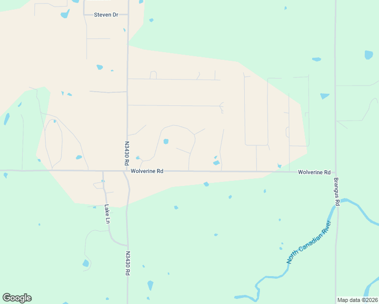 map of restaurants, bars, coffee shops, grocery stores, and more near 43204 Wolverine Road in Shawnee