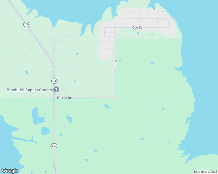 map of restaurants, bars, coffee shops, grocery stores, and more near 109902 South 4155 Road in Checotah