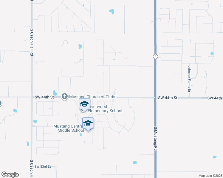 map of restaurants, bars, coffee shops, grocery stores, and more near in Oklahoma City