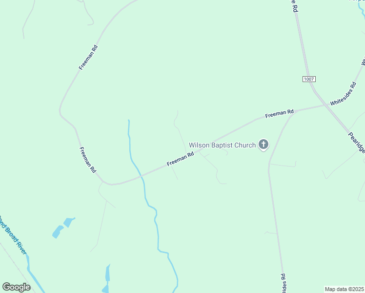 map of restaurants, bars, coffee shops, grocery stores, and more near 416 Freeman Road in Forest City