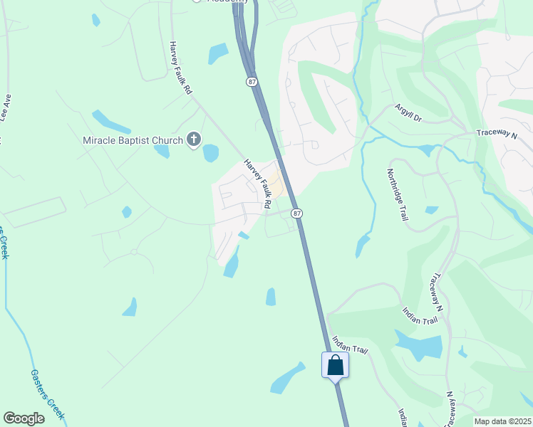 map of restaurants, bars, coffee shops, grocery stores, and more near 1130 Harvey Faulk Road in Sanford