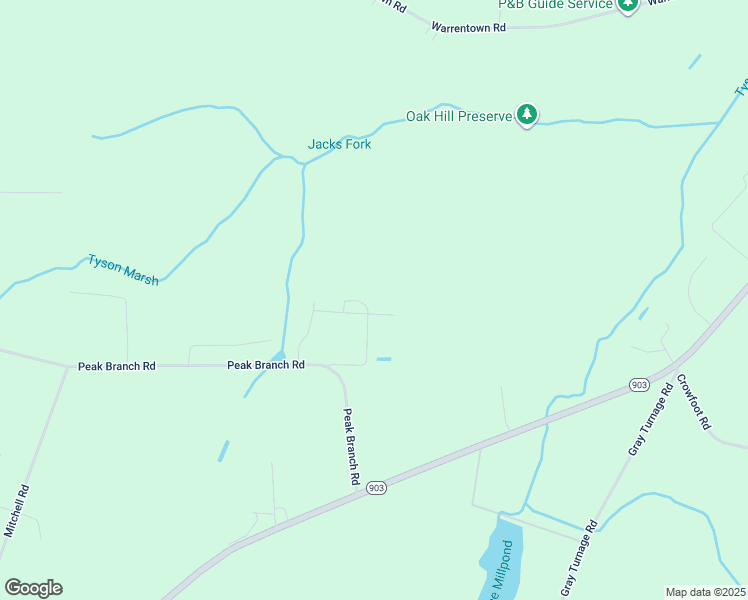 map of restaurants, bars, coffee shops, grocery stores, and more near 350 Peak Branch Road in Snow Hill