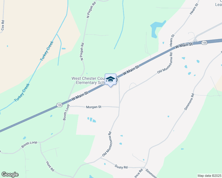 map of restaurants, bars, coffee shops, grocery stores, and more near 1243 West Main Street in Henderson