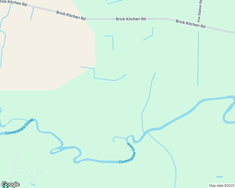 map of restaurants, bars, coffee shops, grocery stores, and more near Brick Kitchen Road in Greene County