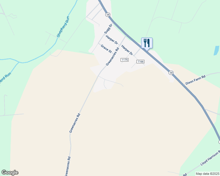 map of restaurants, bars, coffee shops, grocery stores, and more near 91 Harvest Court in Snow Hill