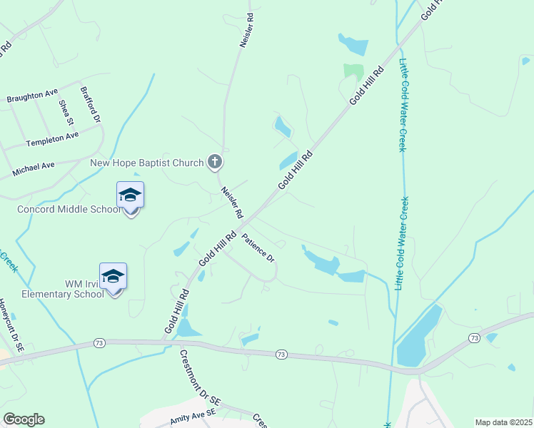 map of restaurants, bars, coffee shops, grocery stores, and more near 2015 Azalea Road in Concord