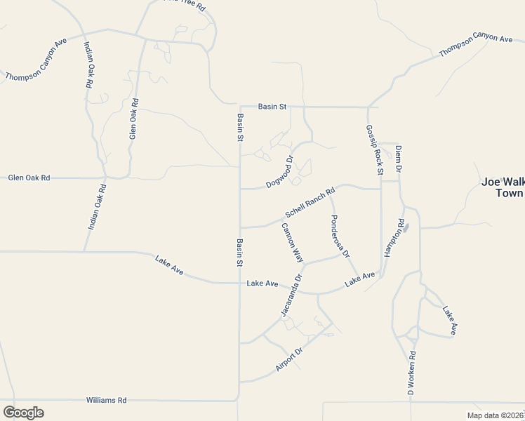 map of restaurants, bars, coffee shops, grocery stores, and more near 20881 Schell Ranch Road in Kern County