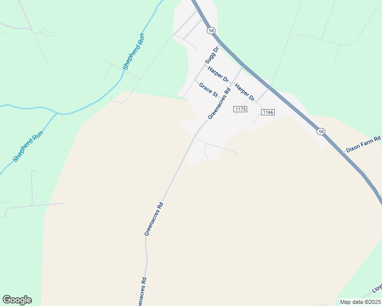 map of restaurants, bars, coffee shops, grocery stores, and more near 499 Greenacres Road in Snow Hill