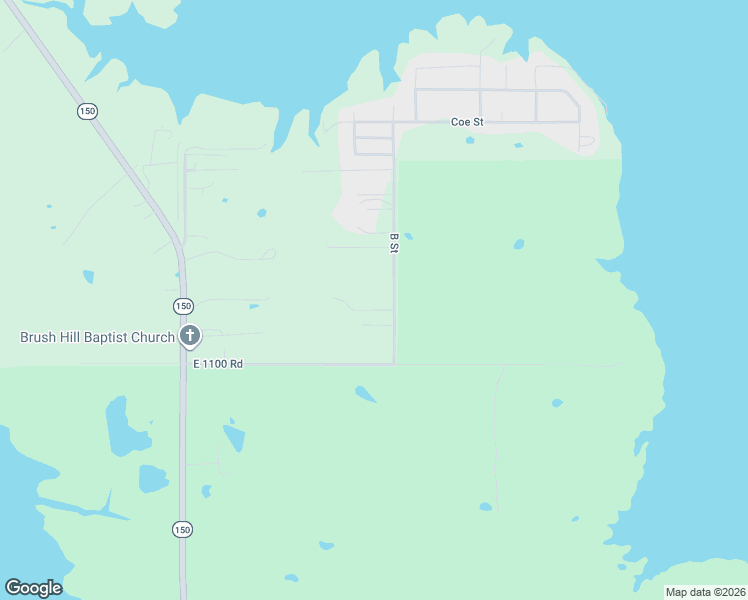 map of restaurants, bars, coffee shops, grocery stores, and more near Rock Creek Drive in Eufaula