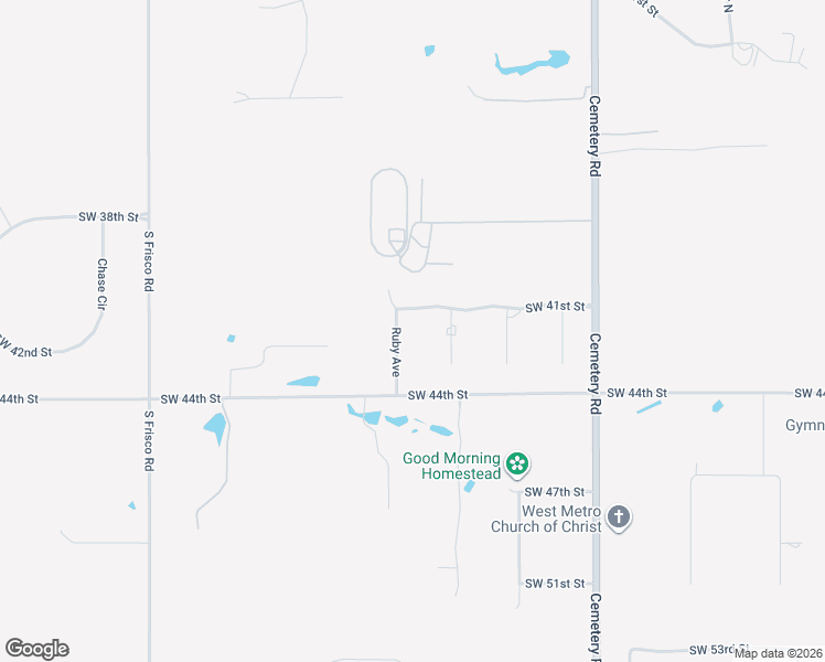 map of restaurants, bars, coffee shops, grocery stores, and more near 4214 Ruby Avenue in Yukon