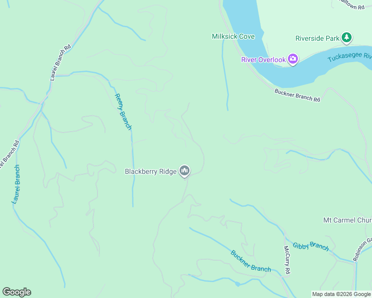 map of restaurants, bars, coffee shops, grocery stores, and more near 240 Hazelnut Road in Bryson City
