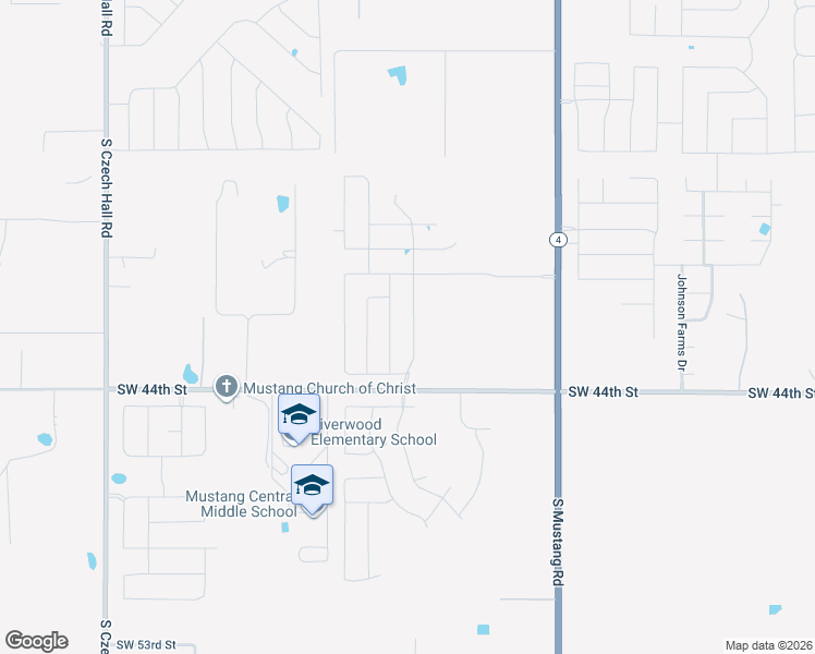 map of restaurants, bars, coffee shops, grocery stores, and more near in Oklahoma City