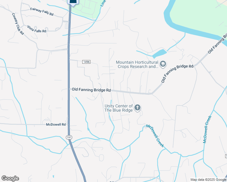 map of restaurants, bars, coffee shops, grocery stores, and more near 83 Old Fanning Bridge Road in Mills River
