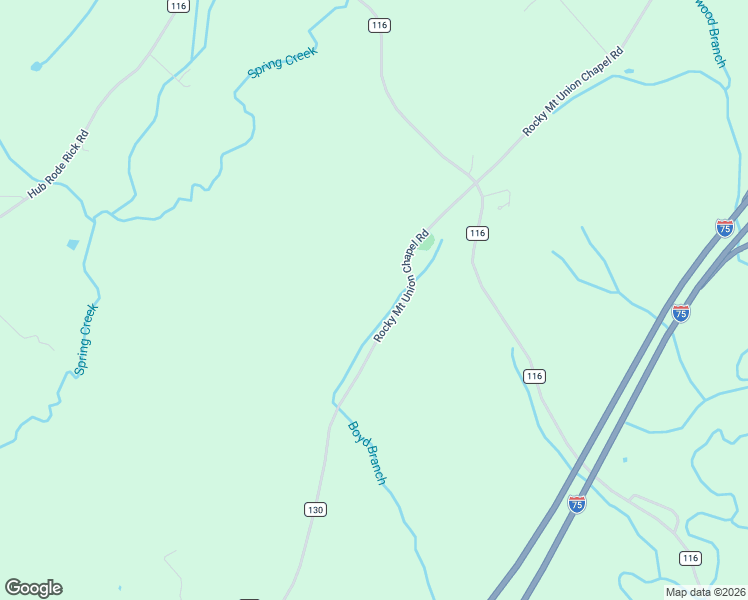 map of restaurants, bars, coffee shops, grocery stores, and more near 1052-1120 Rocky Mount Union Chapel Road in McMinn