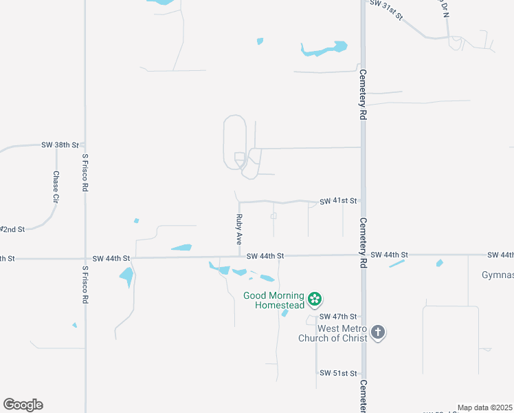 map of restaurants, bars, coffee shops, grocery stores, and more near 13312 Southwest 41st Street in Yukon