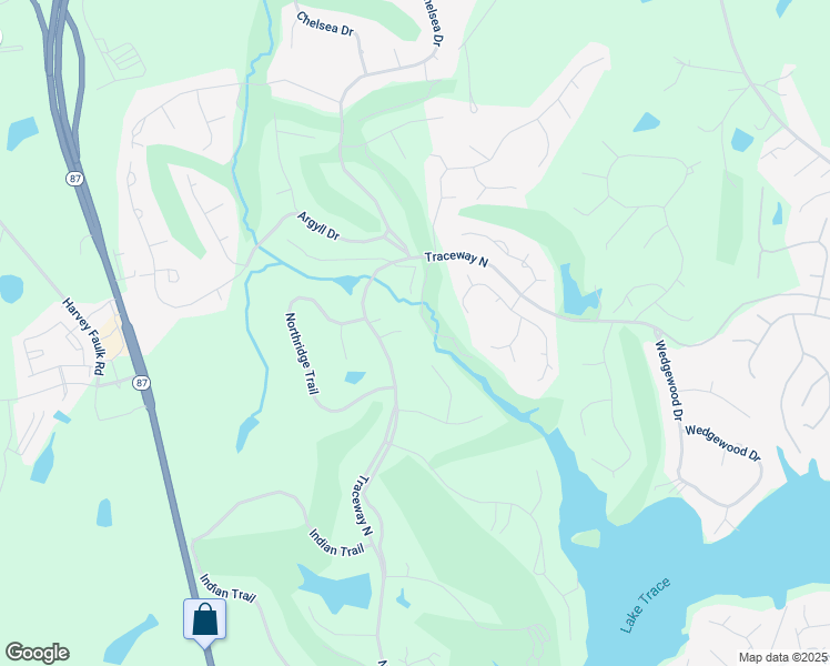 map of restaurants, bars, coffee shops, grocery stores, and more near 138 Holly Lane in Sanford
