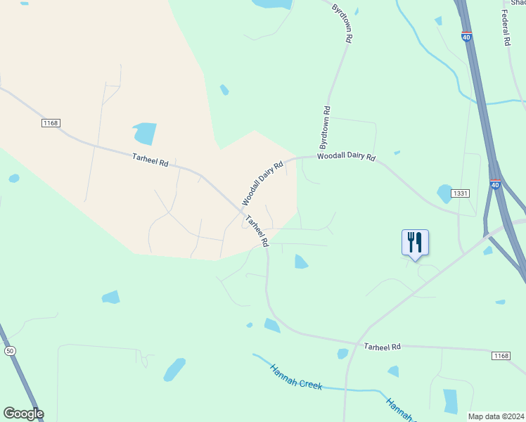 map of restaurants, bars, coffee shops, grocery stores, and more near 95 Mapledale Court in Benson