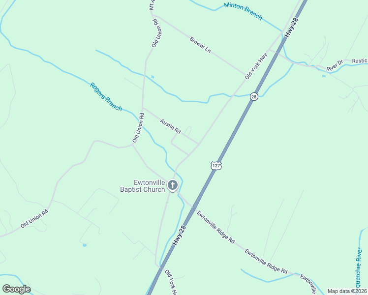 map of restaurants, bars, coffee shops, grocery stores, and more near 66 Magnolia Circle in Dunlap