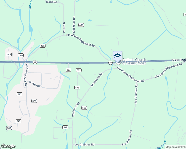 map of restaurants, bars, coffee shops, grocery stores, and more near 605 County Road 571 in Englewood