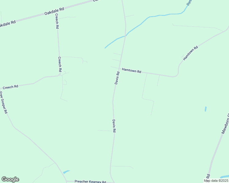map of restaurants, bars, coffee shops, grocery stores, and more near Davis Road in Greene County