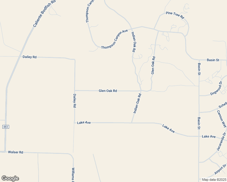 map of restaurants, bars, coffee shops, grocery stores, and more near Sample Avenue in Kern County