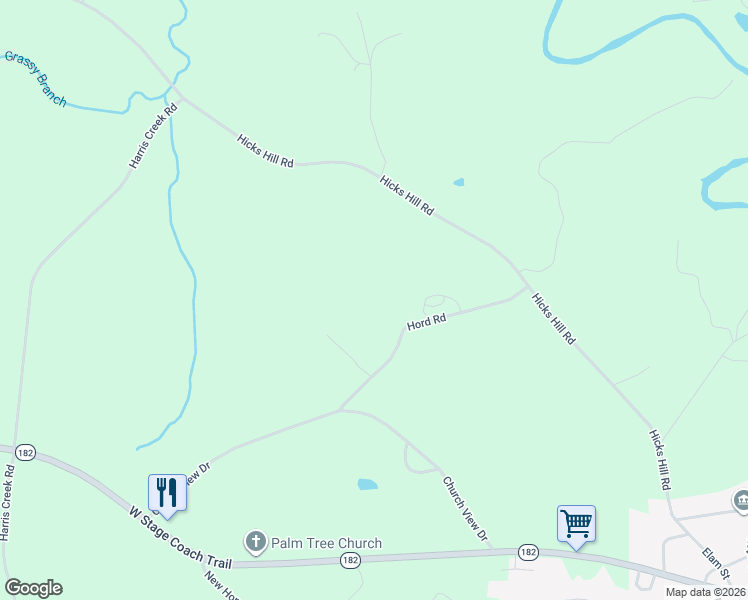 map of restaurants, bars, coffee shops, grocery stores, and more near 146 Hord Street in Lawndale