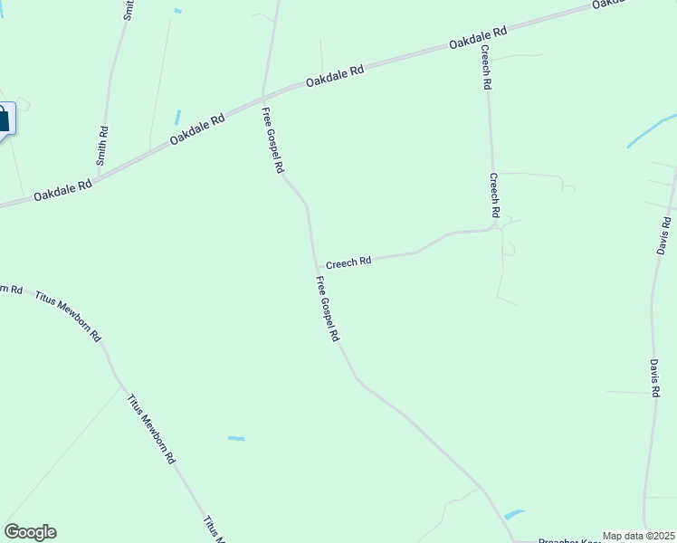 map of restaurants, bars, coffee shops, grocery stores, and more near 941 Creech Road in Snow Hill