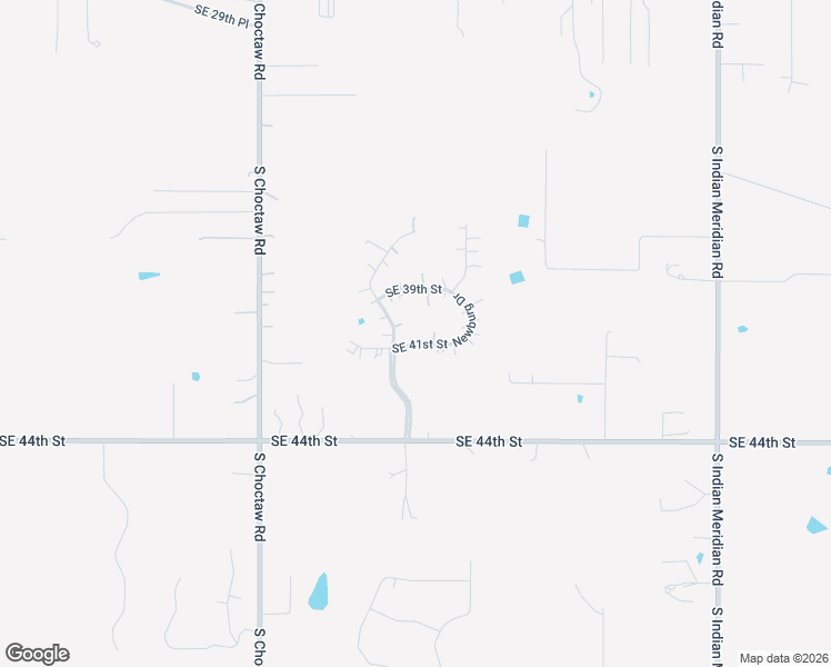 map of restaurants, bars, coffee shops, grocery stores, and more near 15325 Southeast 41st Street in Choctaw