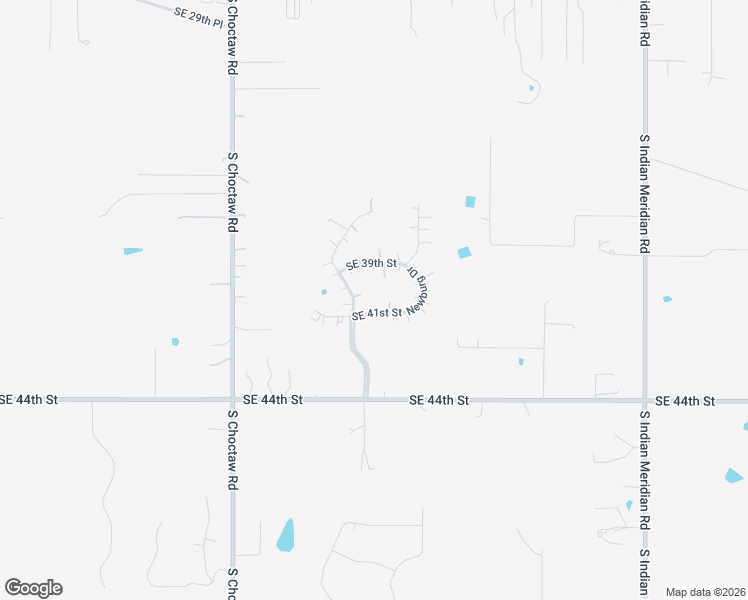map of restaurants, bars, coffee shops, grocery stores, and more near 15325 Southeast 41st Street in Choctaw
