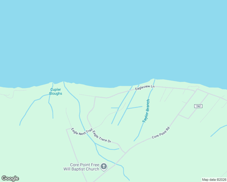 map of restaurants, bars, coffee shops, grocery stores, and more near 159 Eagleview Lane in Blounts Creek