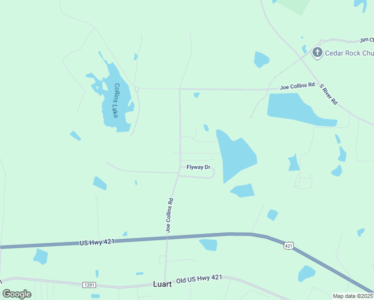 map of restaurants, bars, coffee shops, grocery stores, and more near 408 Joe Collins Road in Lillington