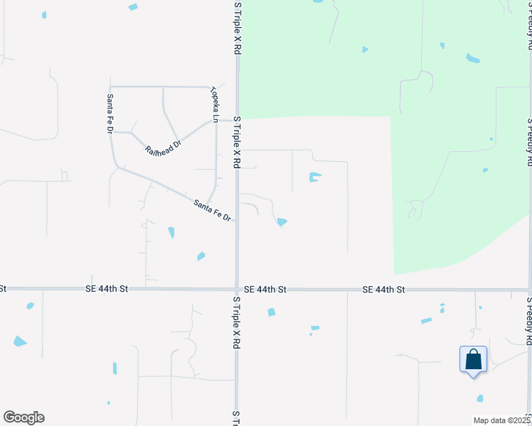 map of restaurants, bars, coffee shops, grocery stores, and more near 4012 South Triple X Road in Choctaw