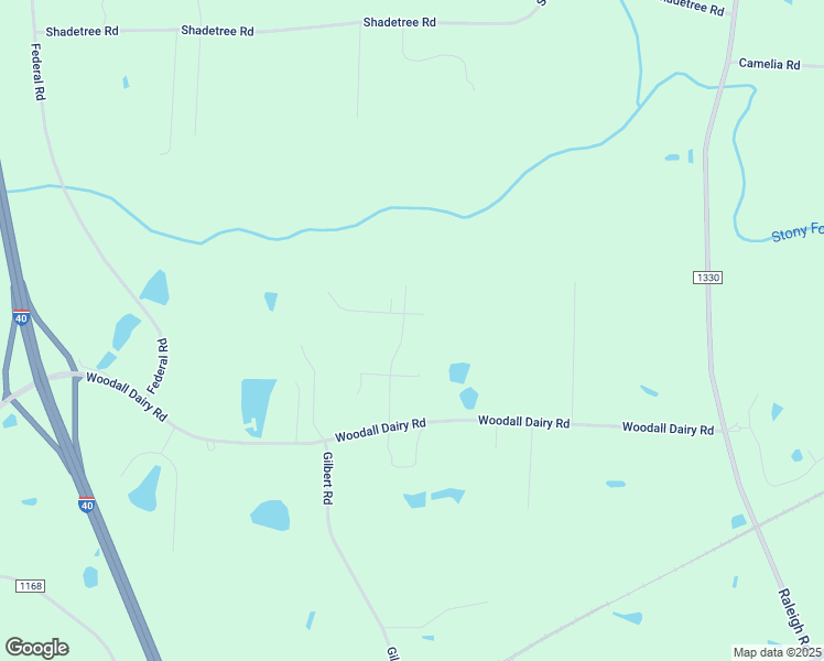 map of restaurants, bars, coffee shops, grocery stores, and more near 208 Trey Drive in Benson