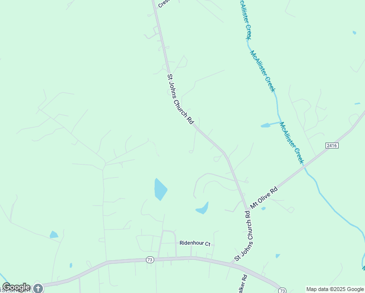 map of restaurants, bars, coffee shops, grocery stores, and more near 665 Saint Johns Church Road in Concord