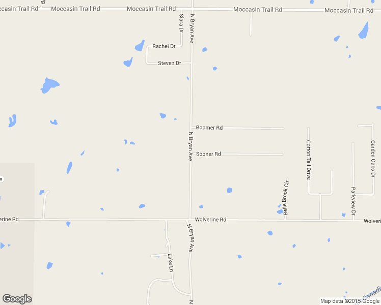 map of restaurants, bars, coffee shops, grocery stores, and more near 8670 North Bryan Avenue in Shawnee