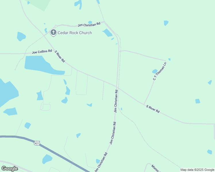 map of restaurants, bars, coffee shops, grocery stores, and more near 3331 South River Road in Lillington