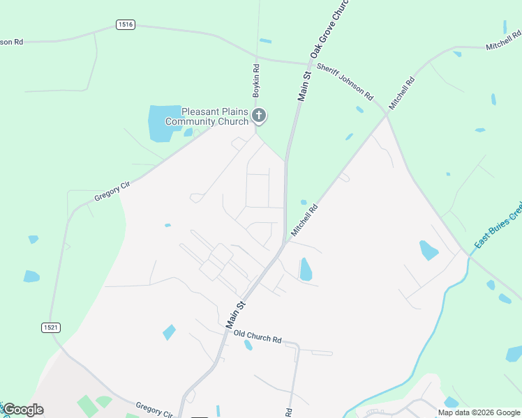 map of restaurants, bars, coffee shops, grocery stores, and more near 541-1119 Main Street in Lillington