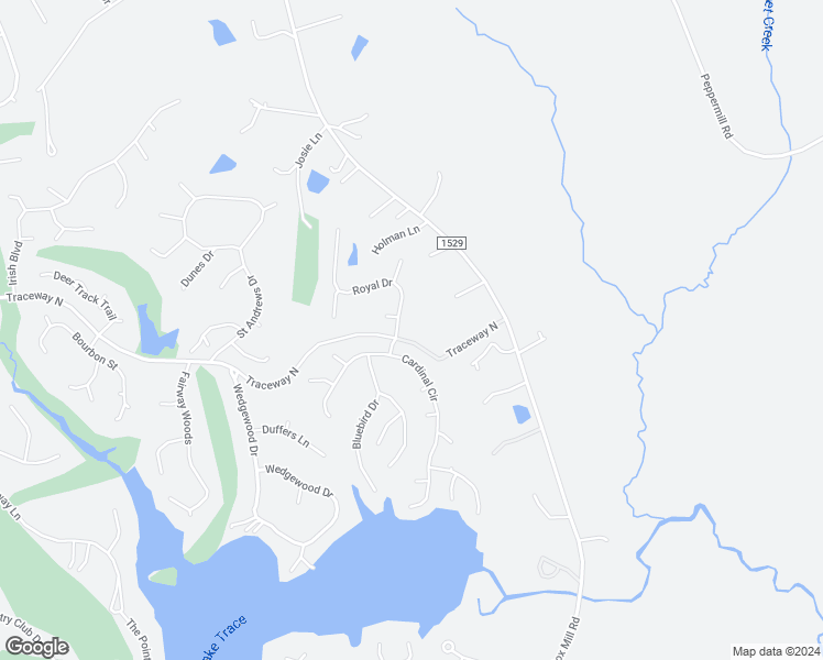 map of restaurants, bars, coffee shops, grocery stores, and more near 8001 Royal Drive in Sanford