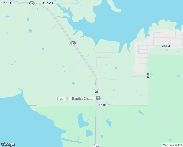 map of restaurants, bars, coffee shops, grocery stores, and more near 109748 Oklahoma 150 in Checotah