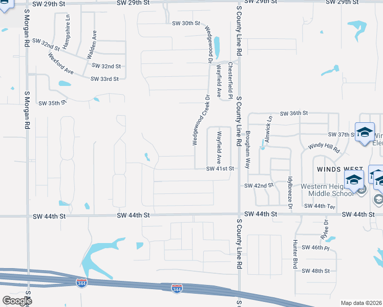 map of restaurants, bars, coffee shops, grocery stores, and more near 8720 Southwest 40th Street in Oklahoma City