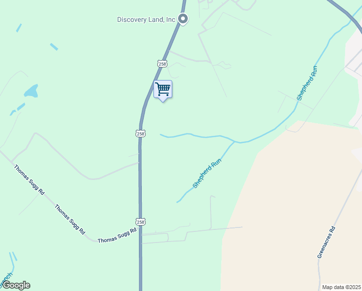 map of restaurants, bars, coffee shops, grocery stores, and more near 1265 Highway 258 South in Snow Hill