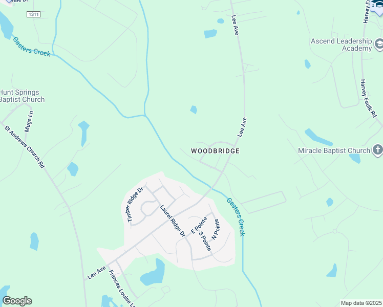 map of restaurants, bars, coffee shops, grocery stores, and more near 1310 Fernridge Drive in Sanford