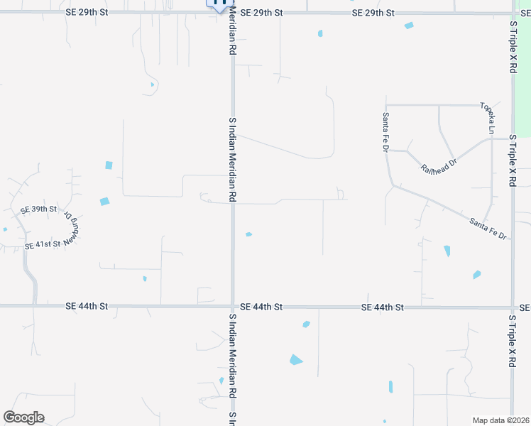 map of restaurants, bars, coffee shops, grocery stores, and more near 4000 Indian Meridian in Choctaw