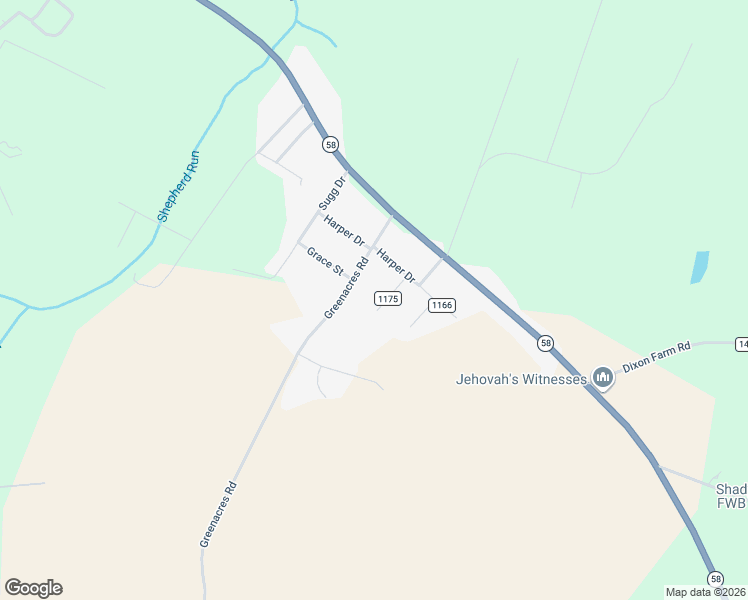 map of restaurants, bars, coffee shops, grocery stores, and more near 100 Dixon Road in Snow Hill