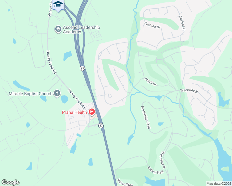 map of restaurants, bars, coffee shops, grocery stores, and more near 3257 Yorkshire Circle in Sanford