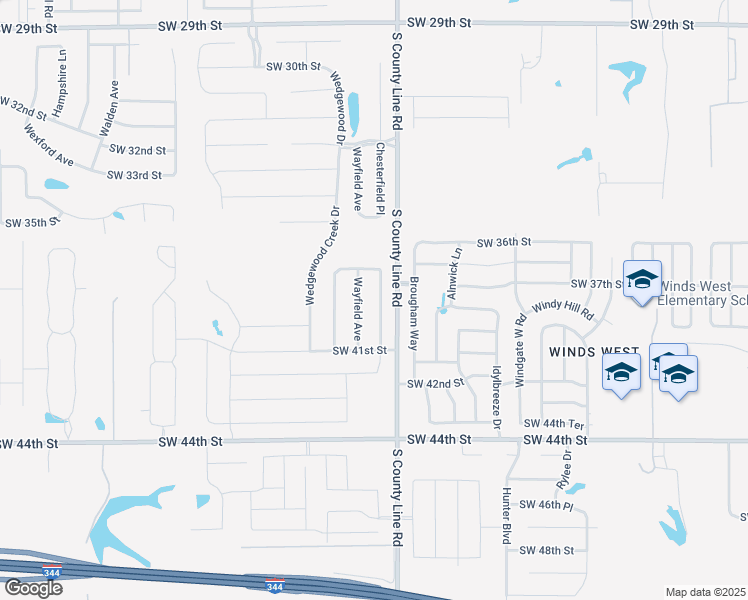 map of restaurants, bars, coffee shops, grocery stores, and more near 4001 Chesterfield Place in Oklahoma City