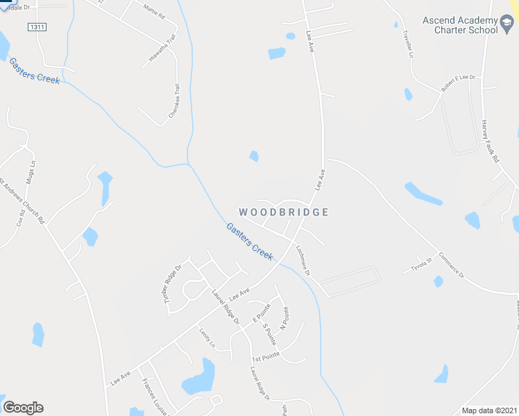 map of restaurants, bars, coffee shops, grocery stores, and more near 1311 Glen Court in Sanford