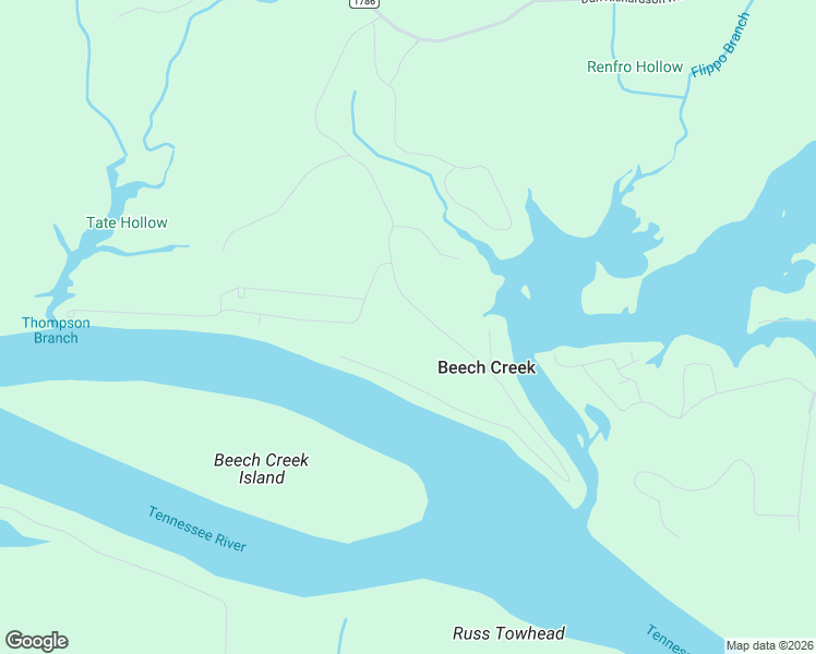 map of restaurants, bars, coffee shops, grocery stores, and more near 166 Tn River Estates Road in Clifton